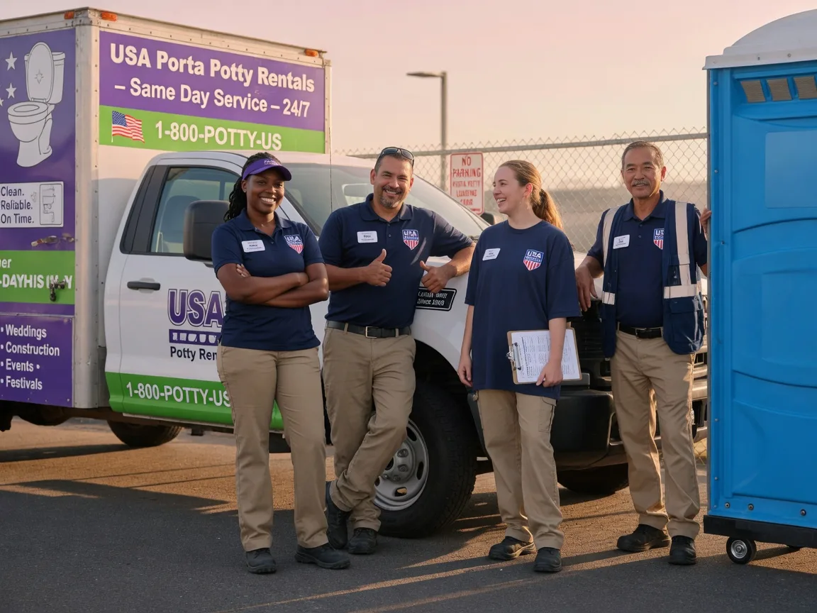 Porta Potty Rental company in Thompson, OH