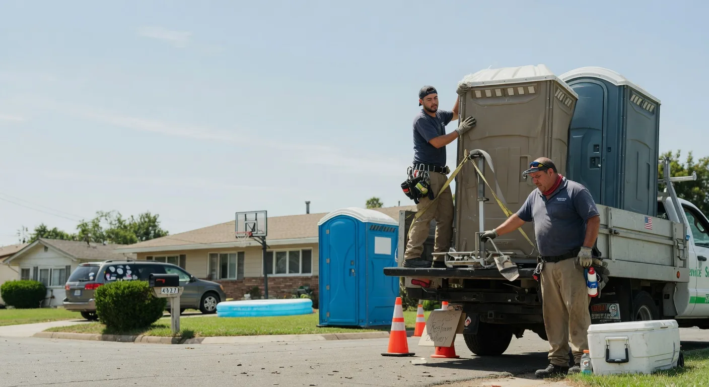 Porta Potty Rental in Thompson, OH near me